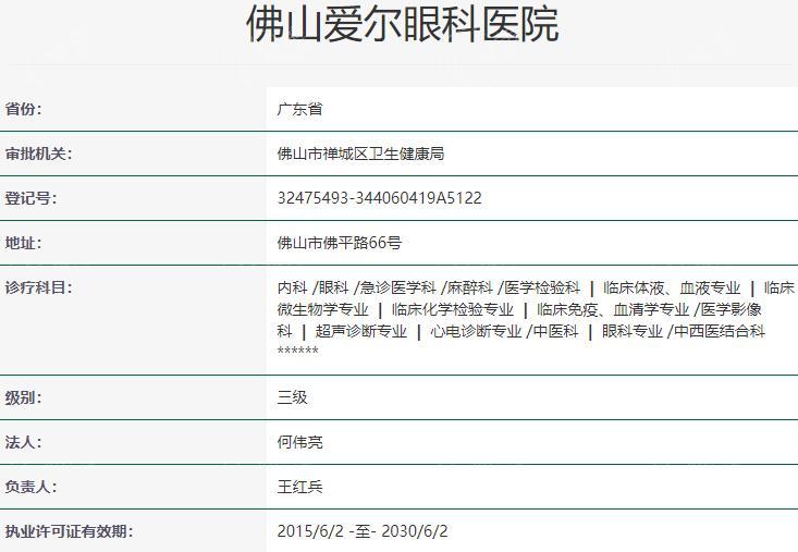 2025佛山爱尔眼科近视手术价格表一览:半飞秒近视8800+全飞秒手术14800+