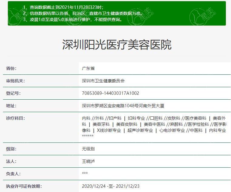 深圳阳光医疗美容医院2025假体隆胸收费标准:详细价格表＋隆胸医生推荐奉上