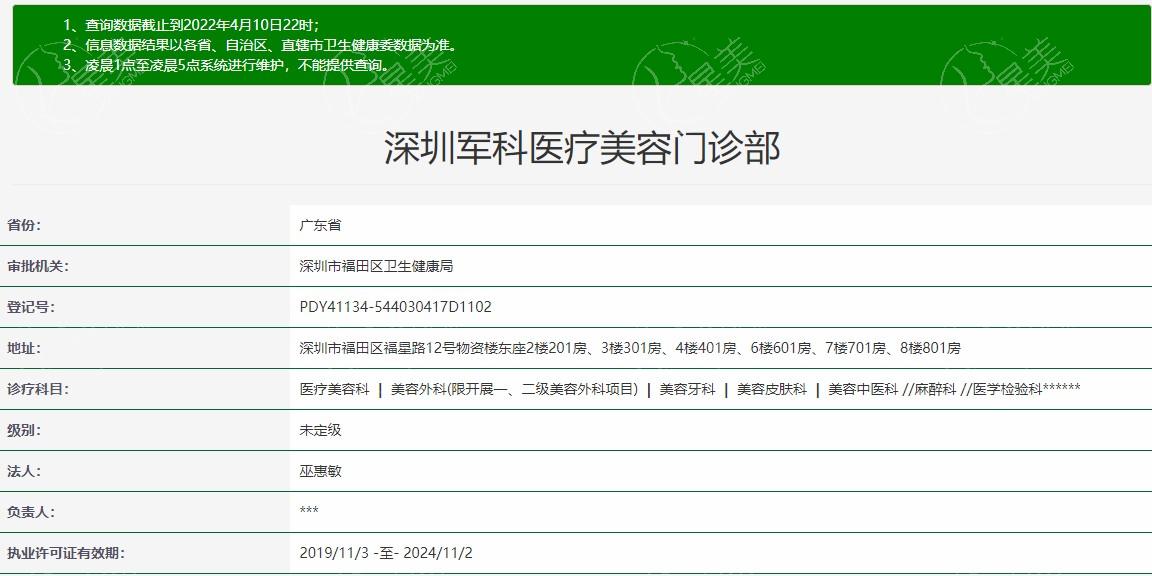 深圳军科医疗美容门诊部在哪？位于福田区，地铁/公交都很便利