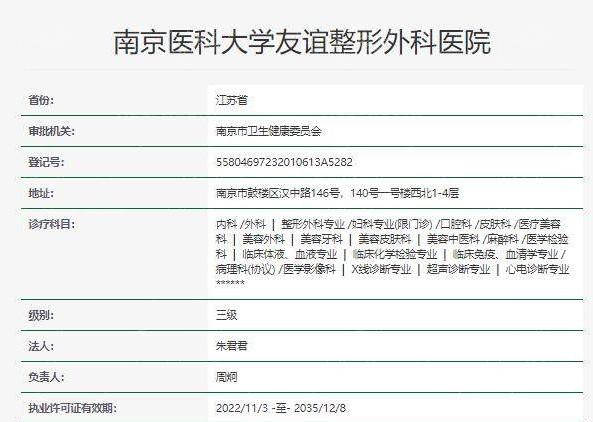 南京医科大学友谊整形外科医院如何？口碑医生价格资质揭秘