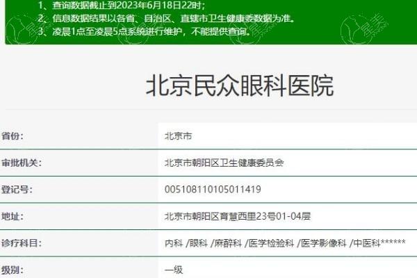 北京民众眼科医院地址在哪？技术好值得信赖分享预约挂号方式