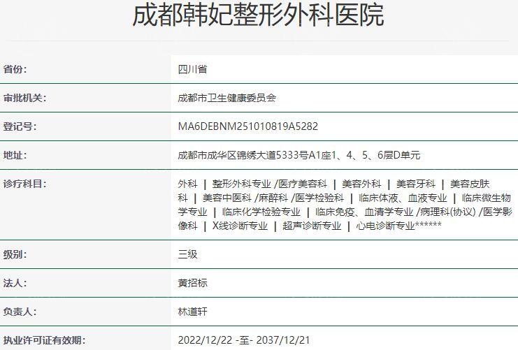 有人了解成都韩妃整形医院做眼部整形技术好吗？灵动大眼轻松拥有！