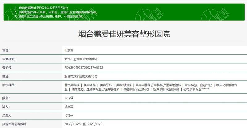 想知道烟台鹏爱佳妍美容整形医院做鼻综合是正规医院吗？专业打造美鼻！