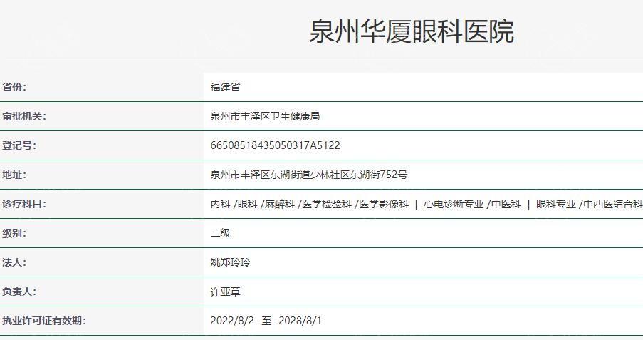 泉州华厦眼科医院近视眼手术收费贵吗？查实收费合理且无隐形消费