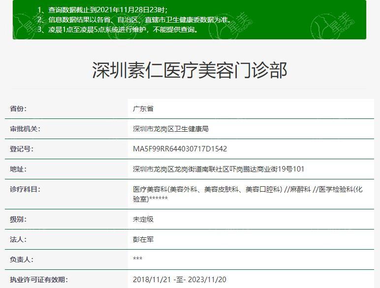 谁知道深圳素仁医疗美容门诊部吸脂项目技术好吗？医生团队强、价格亲民