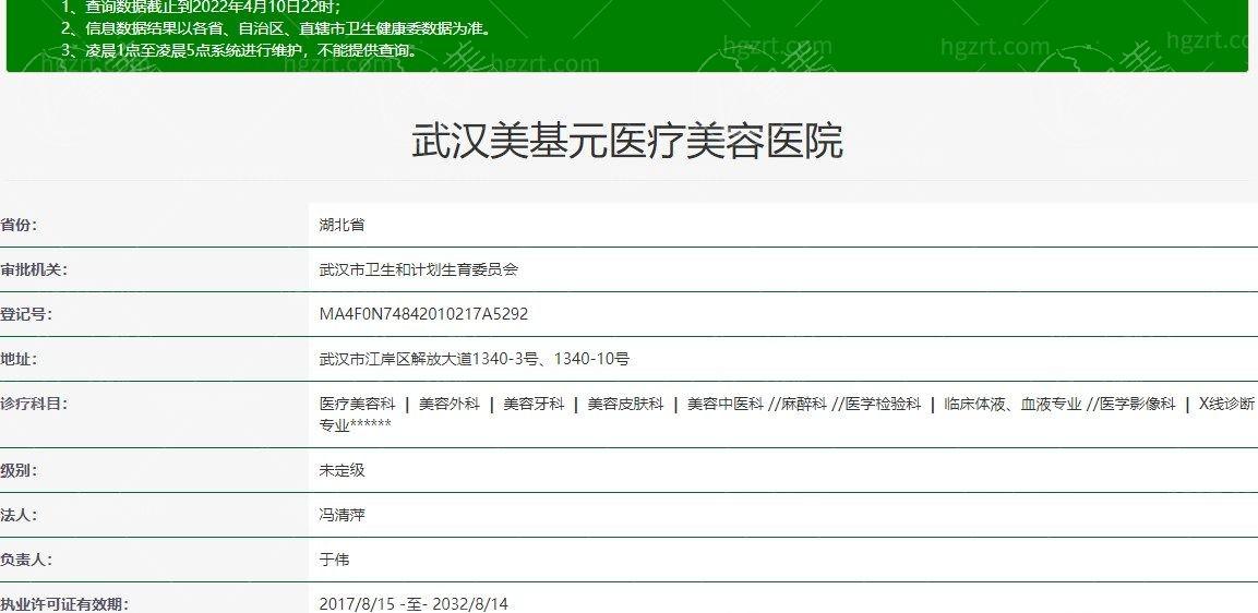 武汉美基元医疗美容医院简介有吗？2010 年成立，有独立诊室，医生稳定，评价正面